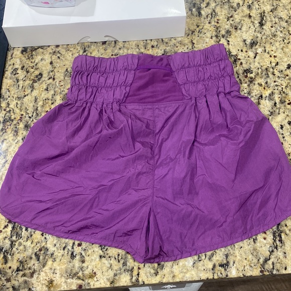 Free People Way Home Shorts Purple Size Medium - Picture 4 of 6